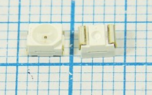 Светодиод SMD03528C2, голубой, 210, 100, прозрачный, 1210BC Светодиод SMD03528C2, голубой, 210, 100, прозрачный, 1210BC