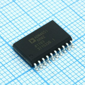 ADN4651BRWZ, Двухканальный изолятор LVDS, быстродействие 600 Мбит/с, выдерживаемое напряжение 5 кВ, ср.кв.