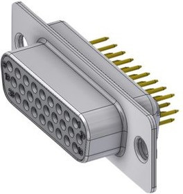 HD-D26SY/2, D-Sub high-density socketP