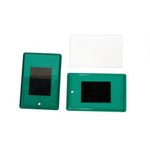 Акриловая заготовка для магнита Forceberg 52х77 мм, зеленая, 10 шт.