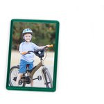 Акриловая заготовка для магнита Forceberg 52х77 мм, зеленая, 10 шт.