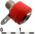 10-0061 AL RED, Гнездо 10-0061 AL красный, монтаж на панель