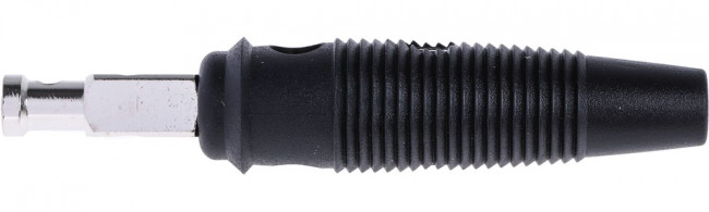 930061100, Black Male Banana Plug, 4 mm Connector, Solder Termination, 30A, 30 V ac, 60V dc, Nickel 930061100, Black Male Banana Plug, 4 mm Connector, Solder Termination, 30A, 30 V ac, 60V dc, Nickel