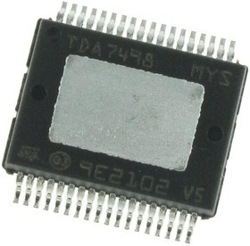 TDA7498LTR, Усилитель звуковой мощности, 80 Вт, D, 2 канала, 14В до 36В, PowerSSO, 36 вывод(-ов) TDA7498LTR, Усилитель звуковой мощности, 80 Вт, D, 2 канала, 14В до 36В, PowerSSO, 36 вывод(-ов)