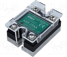 ASR-25AA, Реле: полупроводниковое, Uупр: 80-280ВAC, 25А, 24-280ВAC