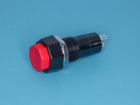 PSW-6A-R (красная), Кнопка без фикс 220В 1А