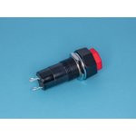 PSW-6A-R (красная), Кнопка без фикс 220В 1А