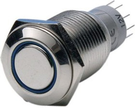 MP0045/1E2BL012, Pushbutton Switches DPCO FLUSH BUTTON