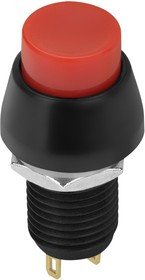 Выкл.-кнопка красная 2 контакта, 250В, 3А, ВКЛ-ВЫКЛ PBS-11А, 26855