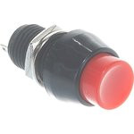 Выкл.-кнопка красная 2 контакта, 250В, 3А, ВКЛ-ВЫКЛ PBS-11А, 26855