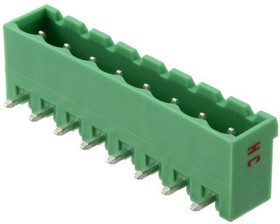 1923814, Pluggable Terminal Blocks 8 Pos 5mm pitch Through Hole Header