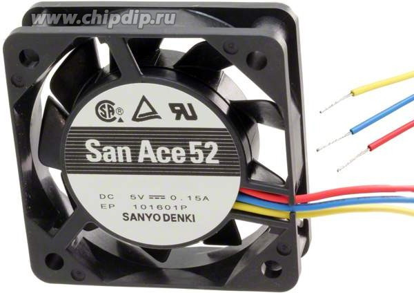 Вентилятор Sanyo Denki San Ace 9G1224G4D04 120x25 3pin 24V 0.47A