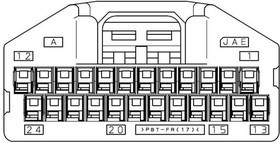 MX84B024SF1, Automotive Connectors Automotive Grade 24 Pin Sckt Housing