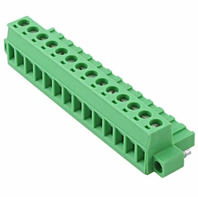 1778108, Pluggable Terminal Blocks 14 Pos 5.08mm pitch Plug 24-12 AWG Screw