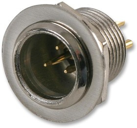 PSG02941, Аудио разъем XLR, Mini XLR, 3 контакт(-ов), Штекер, Монтаж на Шасси, Контакты с Покрытием из Золота PSG02941, Аудио разъем XLR, Mini XLR, 3 контакт(-ов), Штекер, Монтаж на Шасси, Контакты с Покрытием из Золота