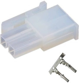 KLS1-4.20-2x01-MH (MF-2 F) (MF-2x1 F), Розетка на кабель 4.2мм с контактами L-KLS1-4.20-FT KLS1-4.20-2x01-MH (MF-2 F) (MF-2x1 F), Розетка на кабель 4.2мм с контактами L-KLS1-4.20-FT