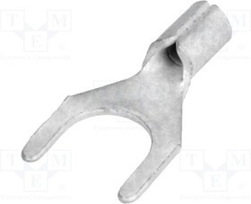 BM01132, Наконечник: вилка, M6, 0,25-1,5мм2, обжим, на провод, луженые, медь