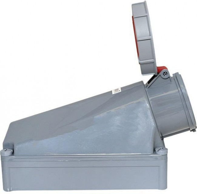 Розетка стационарная наружная 1452 3Р+РЕ+N 125А 380В IP67 PROxima ps-1452-125-380