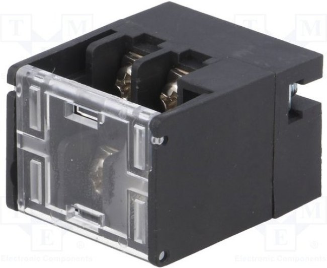 DG24B-2-04P-13-00A(H), Зажимная рейка для печатных плат, угловой 90°, 7,62мм, 22-14мм2 DG24B-2-04P-13-00A(H), Зажимная рейка для печатных плат, угловой 90°, 7,62мм, 22-14мм2