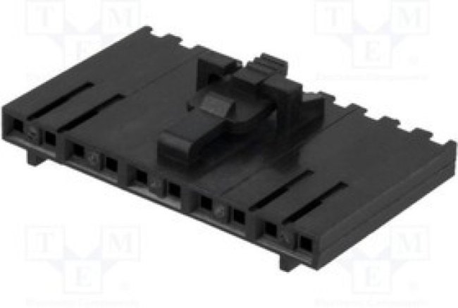0050579410, HSG 10P SINGLE ROW POSITIVE LATCH