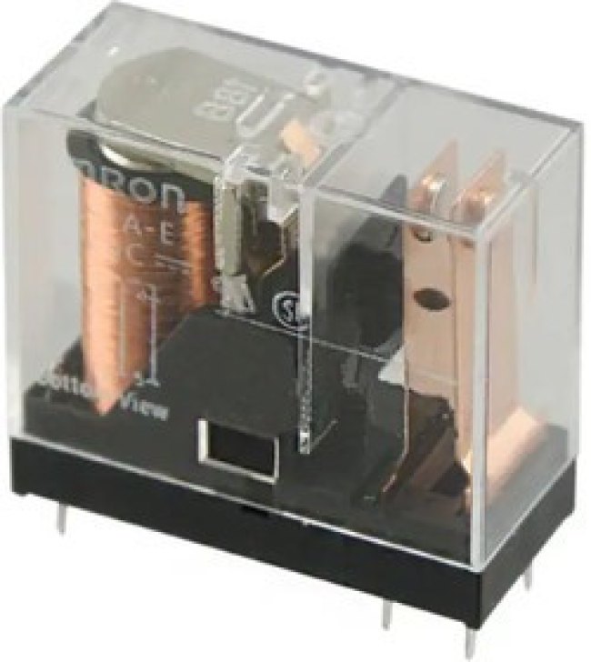 G2R-1A-5DC, Реле электромагнитное, SPST-NO, Uобмотки 5VDC, 10A/250VAC