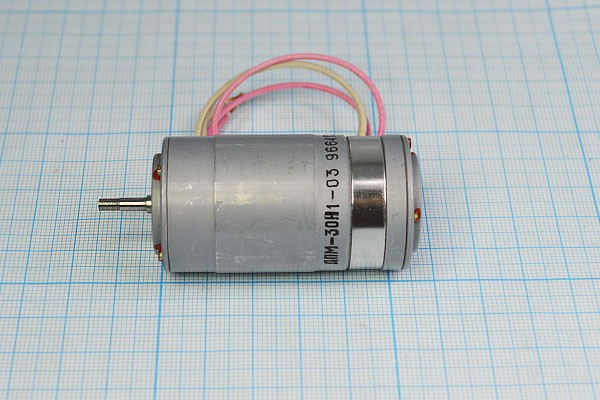 Двигатель 27В, 4,6Вт, скорость(об/мин) 4500, ДПМ-30-Н1-03