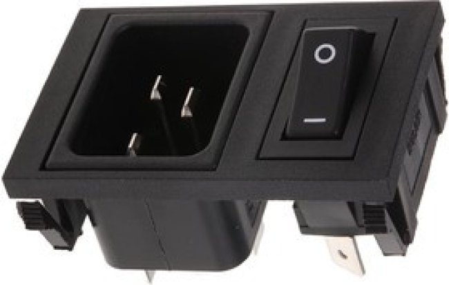 BZV49/Z0000/98, AC Power Entry Modules C20-IEC INLET SP SW POWER MODULE