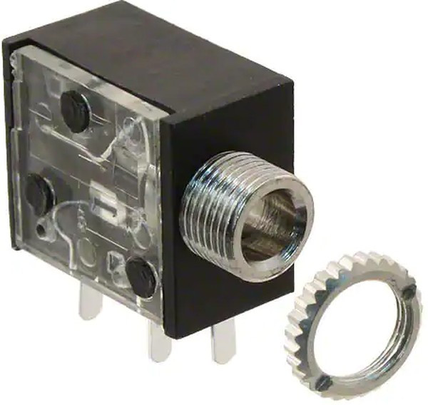 35RAPC2BV4, Phone Connectors 3.5mm STEREO VERT PHONE JACK