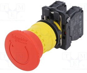 XB5AS8444, Переключатель, выключатель безопасности, 2, NC x2