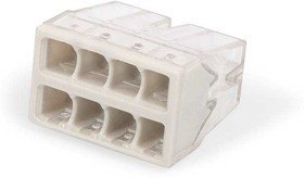 СМК 2273-208, Клемма строительно-монтажная 8pin СМК 2273-208, Клемма строительно-монтажная 8pin