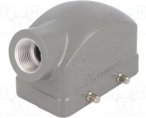 MX-93601-1182, Корпус: для разъемов HDC, размер 10А, на провод, на защелке, M20 MX-93601-1182, Корпус: для разъемов HDC, размер 10А, на провод, на защелке, M20
