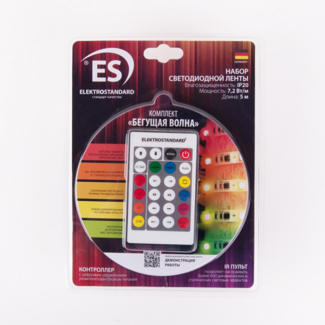 SLS 01 CWWW IP 20 / Набор светодиодной ленты 5m 7,2W IP20 RW Бегущая волна
