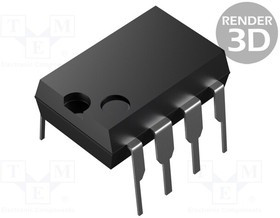 TLC271IP, Микросхема операционный усилитель прогр. LinCMOS DIP8