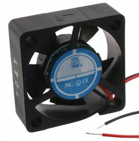 OD3010-12HB, AXIAL FAN, BALL, 4.6CFM, 31DB, 12VDC