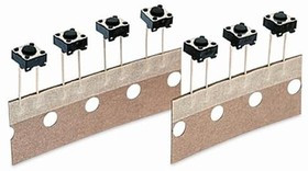TL59DF260Q, Tactile Switches Thruhole Radial lead SPST-NO 0.05A 12V