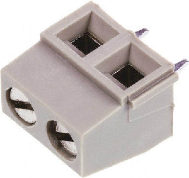 1546216-2, Зажимная рейка для печатных плат, угловой 90°, 5мм, на PCB, 300В 1546216-2, Зажимная рейка для печатных плат, угловой 90°, 5мм, на PCB, 300В