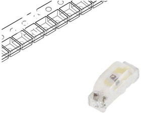 12-215UYC/S530-A3/TR8, LED; SMD; 0804; yellow; 36?57mcd; 2.1x1x0.6mm; 130°; 2?2.4V; 20mA