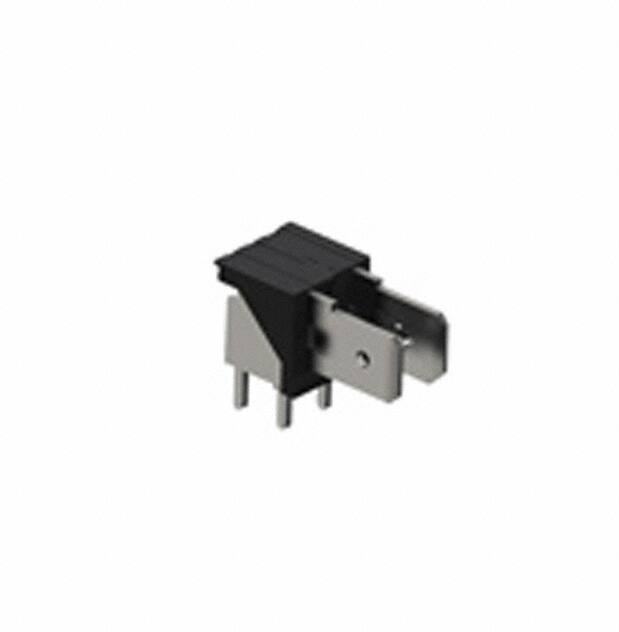 KEYS7822, Наконечник: плоский, 6,4мм, 0,8мм, THT, сталь, луженые, 500В, 15А