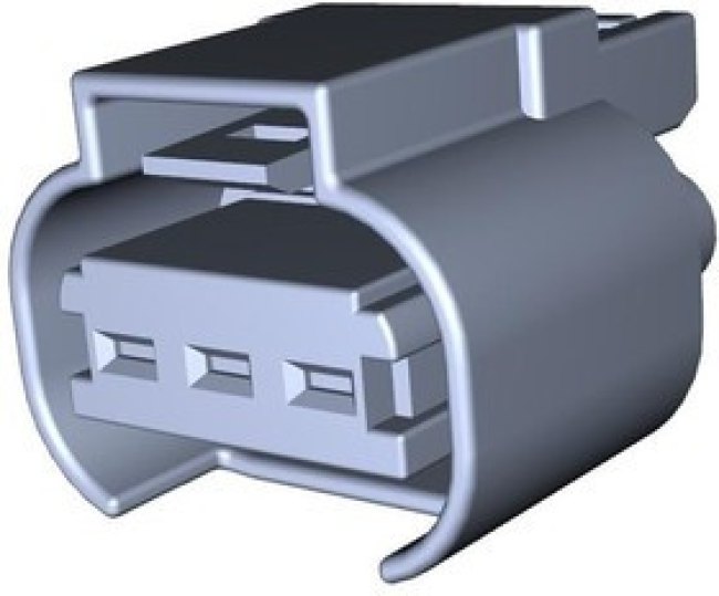 936251-2, Automotive Connectors 090 SLD 3P PLUG ASSY BLACK