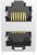 5569380-1, Modular Connectors / Ethernet Connectors 2X1 8/8 R/A LPRO