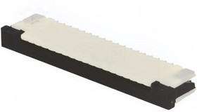 F1003WR-S-18PT, Разъем: FFC (FPC); горизонтальный; PIN: 18; SMT; 0,5А; 30мОм; 1мм F1003WR-S-18PT, Разъем: FFC (FPC); горизонтальный; PIN: 18; SMT; 0,5А; 30мОм; 1мм