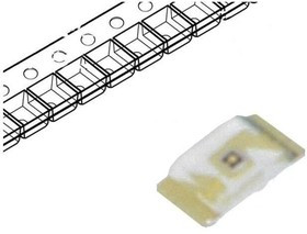 LTST-C194KSKT, LED; SMD; 0603; yellow; 28?180mcd; 1.6x0.8x0.3mm; 130°; 2?2.4V; 20mA