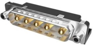 D5W5P36A6GV08LF, D-Sub Mixed Contact Connectors 5W5 PIN RA SOLDER 30A SHELL SIZE B D5W5P36A6GV08LF, D-Sub Mixed Contact Connectors 5W5 PIN RA SOLDER 30A SHELL SIZE B