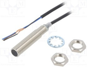 E2E-X4B2L12-2M, Датчик: индуктивный; OUT: PNP / NC; 0-4мм; 10-30ВDC; М12; IP67