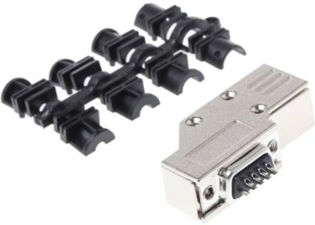 MHDCMR9-DB9S-K, Разъем D-Sub; PIN: 9; вилка; "мама"; угловой 90°; MHDCMR9-DB9S-K, Разъем D-Sub; PIN: 9; вилка; "мама"; угловой 90°;