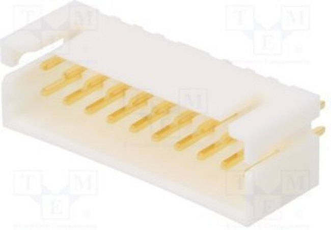 DF1B-20DP2.5DSA-01, Гнездо, провод-провод/плата, "папа", DF1B, 2,5мм, PIN 20, THT, 250В