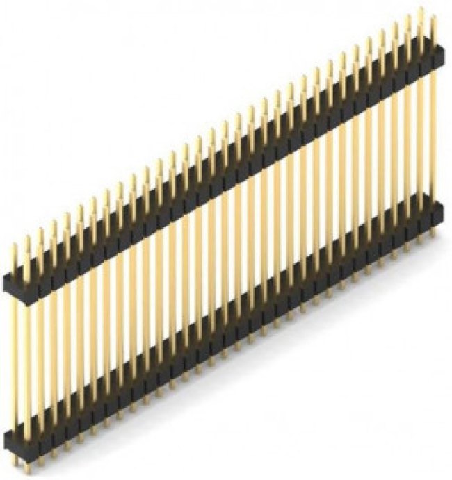 61306428521, WR-PHD Series Straight PCB Header, 64 Contact(s), 2.54mm Pitch, 2 Row(s) 61306428521, WR-PHD Series Straight PCB Header, 64 Contact(s), 2.54mm Pitch, 2 Row(s)
