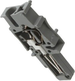 3043077, Pluggable Terminal Blocks RIGHT ELEMENT 5.2MM GRAY