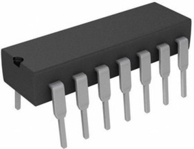 SN74AC11N, AND Gate 3-Element 3-IN CMOS 14-Pin PDIP Tube