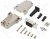 DTZFRG-15MHSL, D-Sub HD; PIN: 15; male; straight; soldering; for cable; gold flash